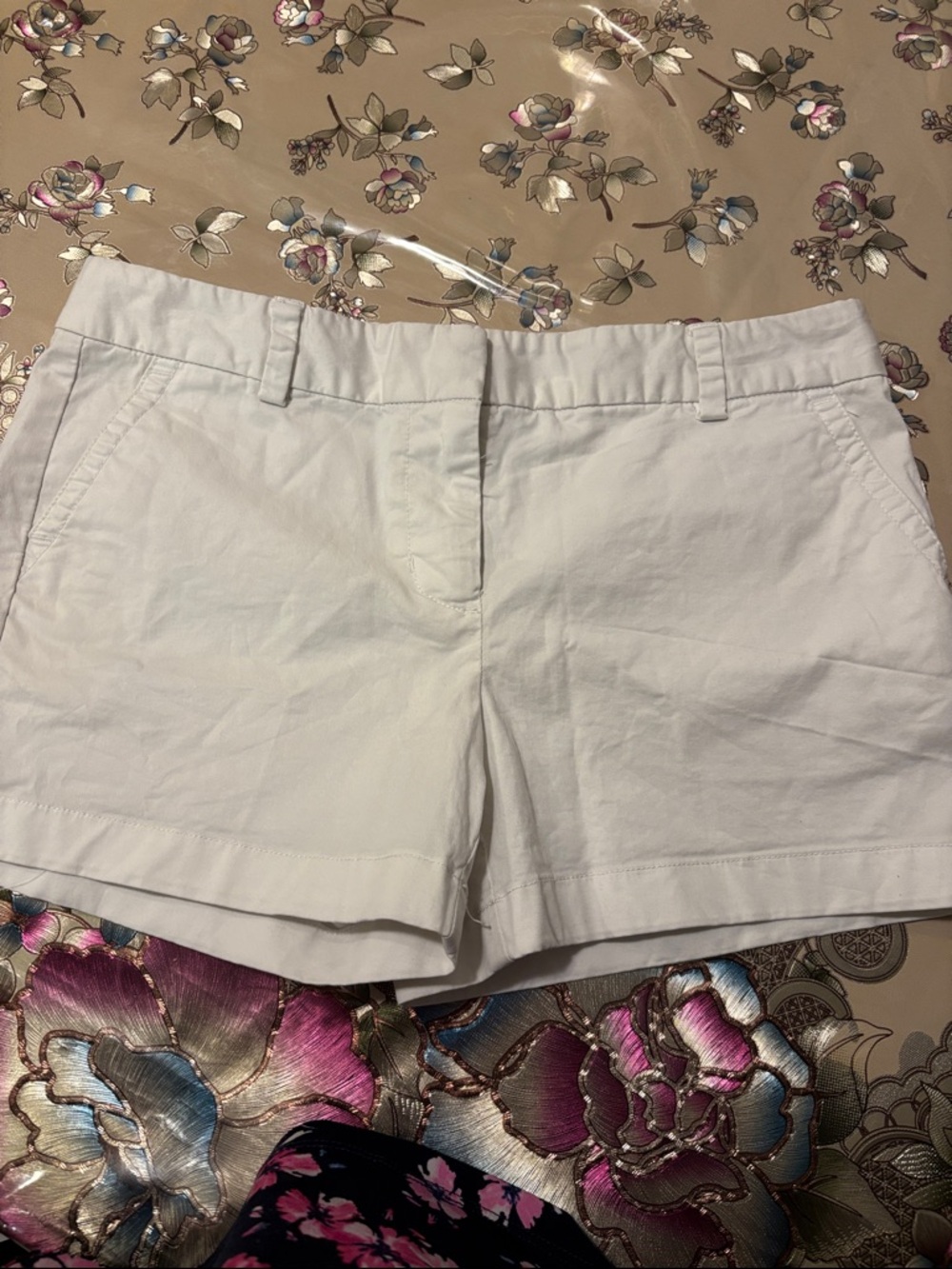 Vineyard Vines White Women’s Cotton Bike Shorts